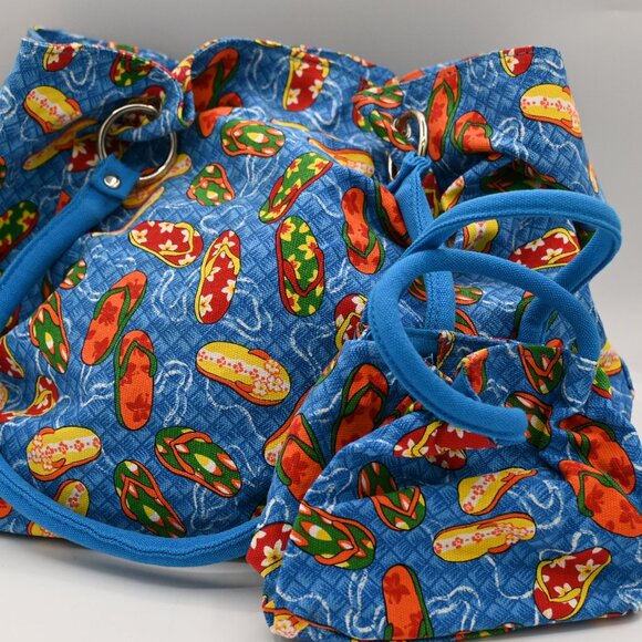 Avon Large and Small Beach Bag - Picture 1 of 11